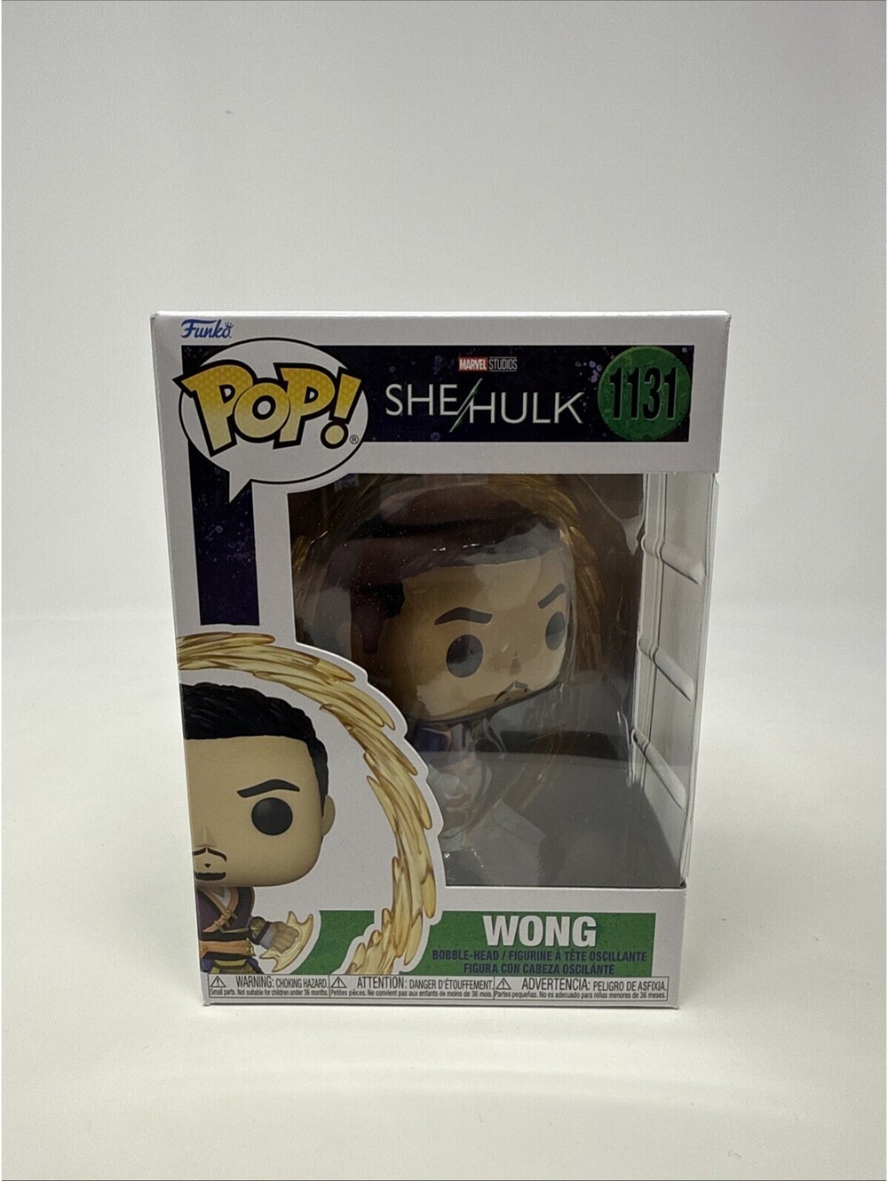 Funko Pop Marvel Wong 1131 She Hulk Disney Plus Bobble Head